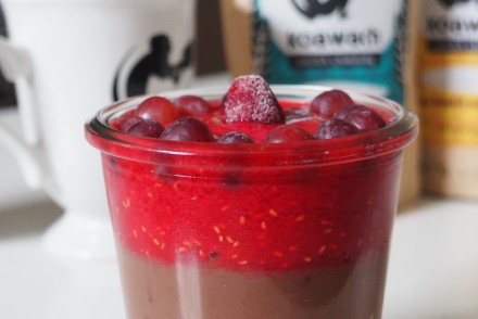 Schokoladenpudding mit Koawach