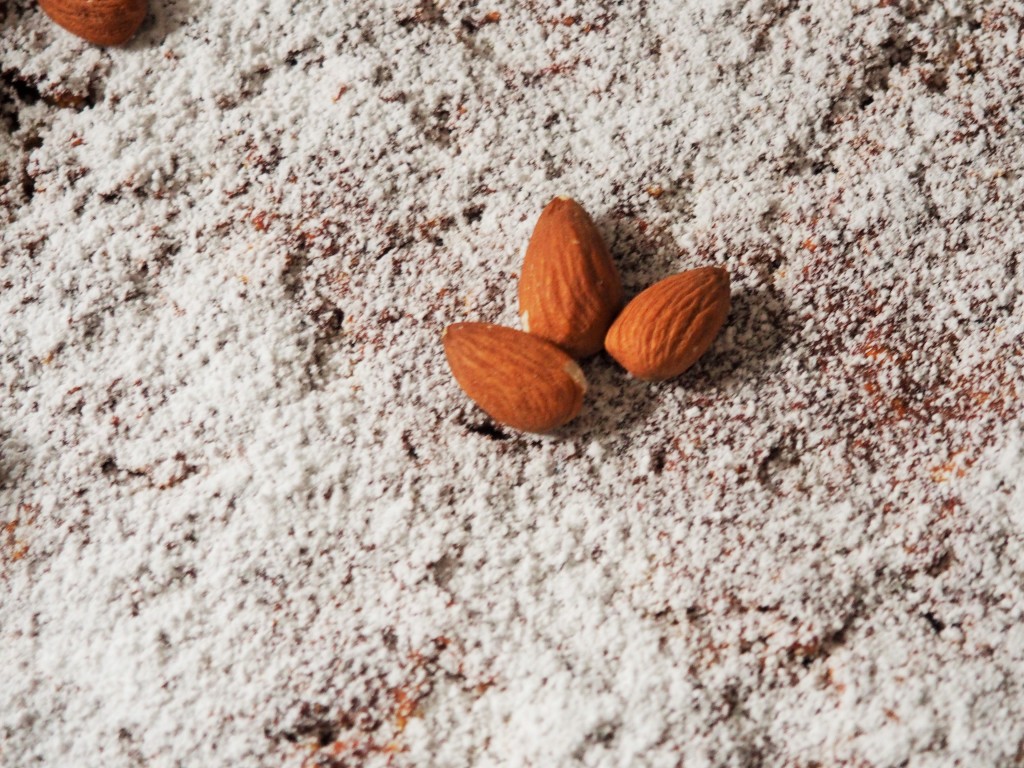 Leckere und gesunde Deko: Karottenkuchen mit Mandeln