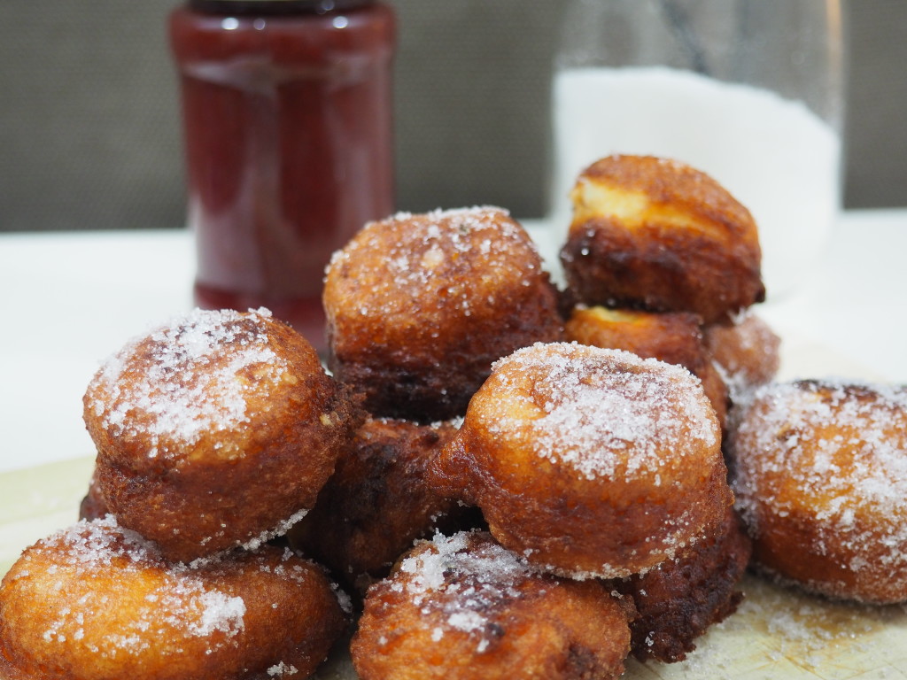 Vegane Krapfen mit Marmeladen Füllung