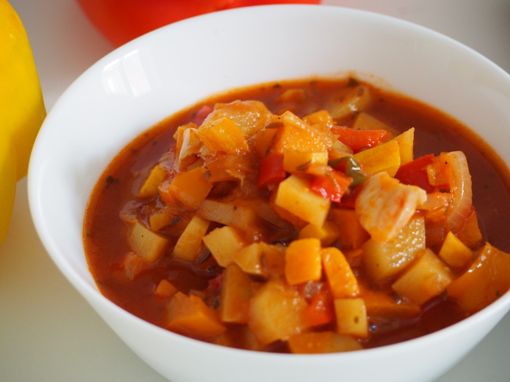 veganes Gulasch