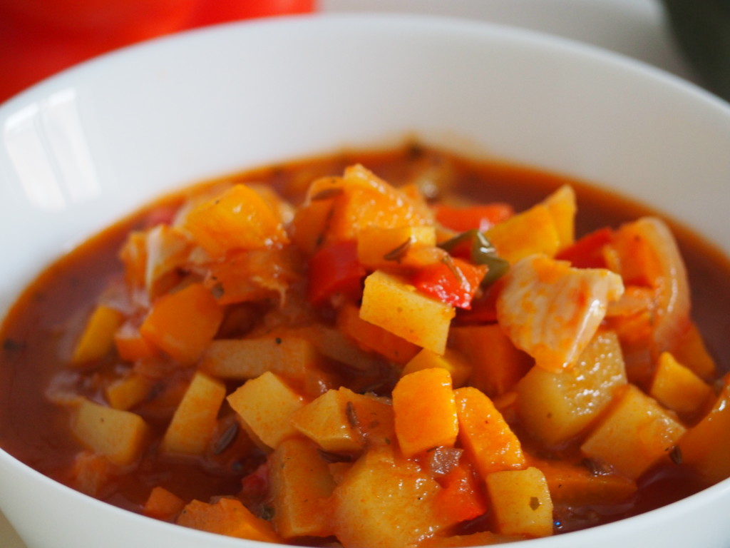 veganes Gulasch