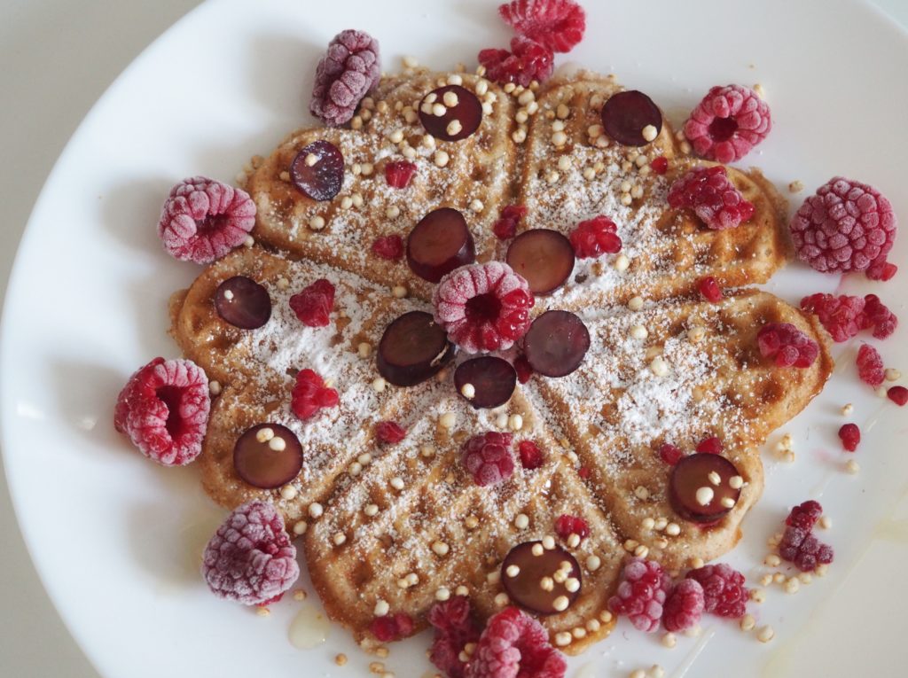 Vegane Vollkorn-Waffeln