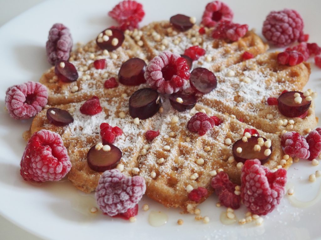 Vegane Vollkorn-Waffeln