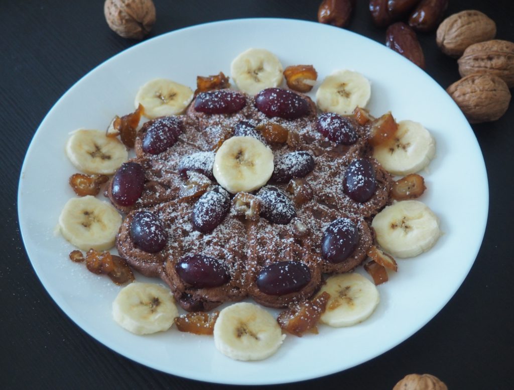 Vegane Vollkorn-Waffeln